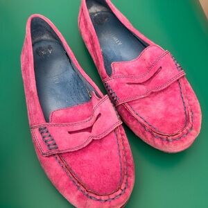 Cynthia Rowley Vibrant Pink Loafers